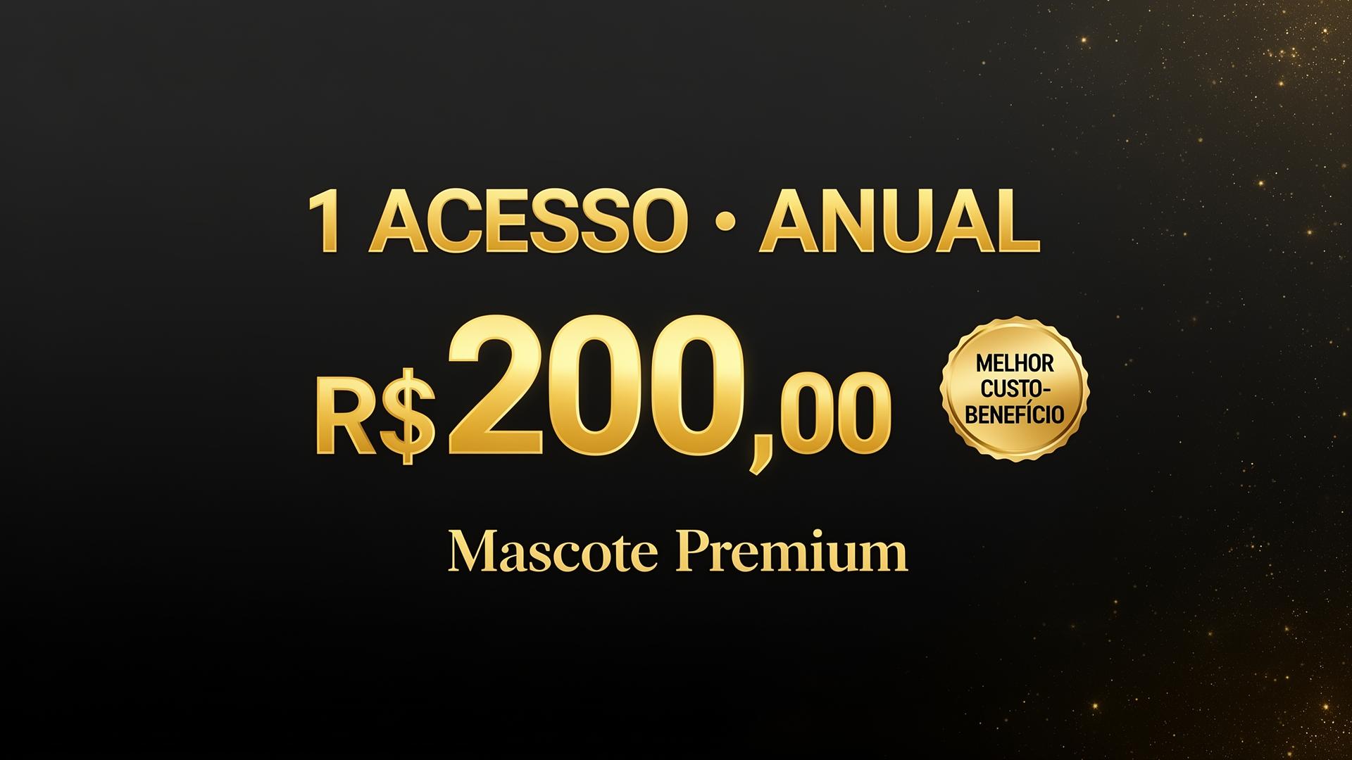 1 Acesso — Anual por R$ 160,00 — Melhor Custo-Benefício