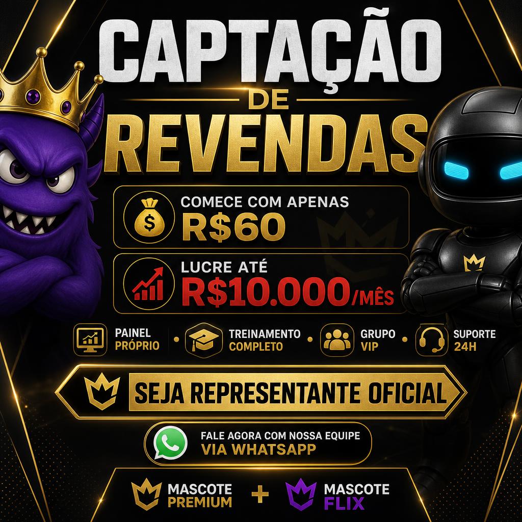 Captação de Revendas — Comece com R$60 — Lucre até R$10.000/mês