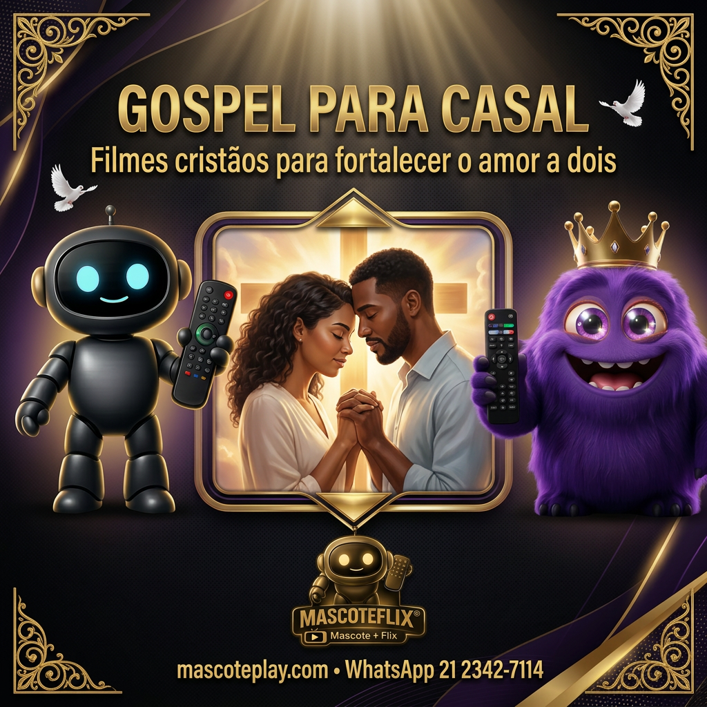 Filmes Gospel para Casal — Fé e Amor em 4K — Mascote Premium + MascoteFlix