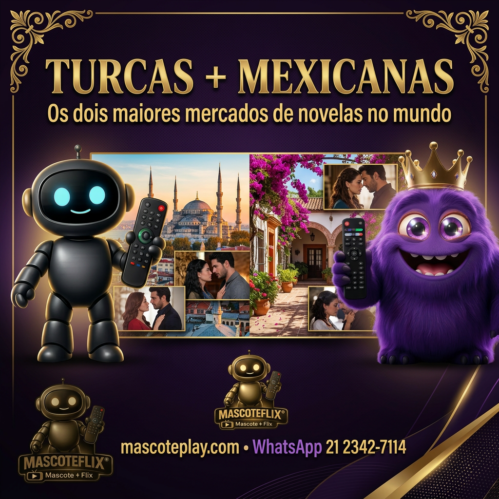 Novelas Mexicanas — Estreias e Lançamentos 4K — Mascote Premium