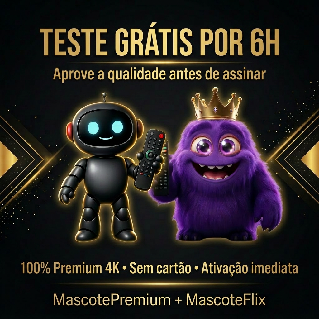 Teste Grátis por 6h — Aprove a qualidade antes de assinar — Mascote Premium 4K