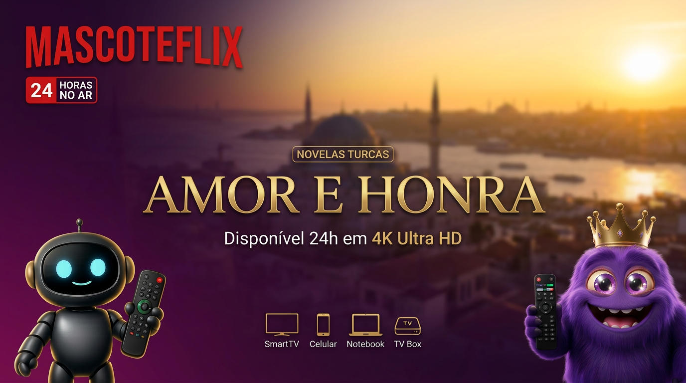 Amor e Honra — Novela Turca 24h no ar em 4K Ultra HD — MascoteFlix